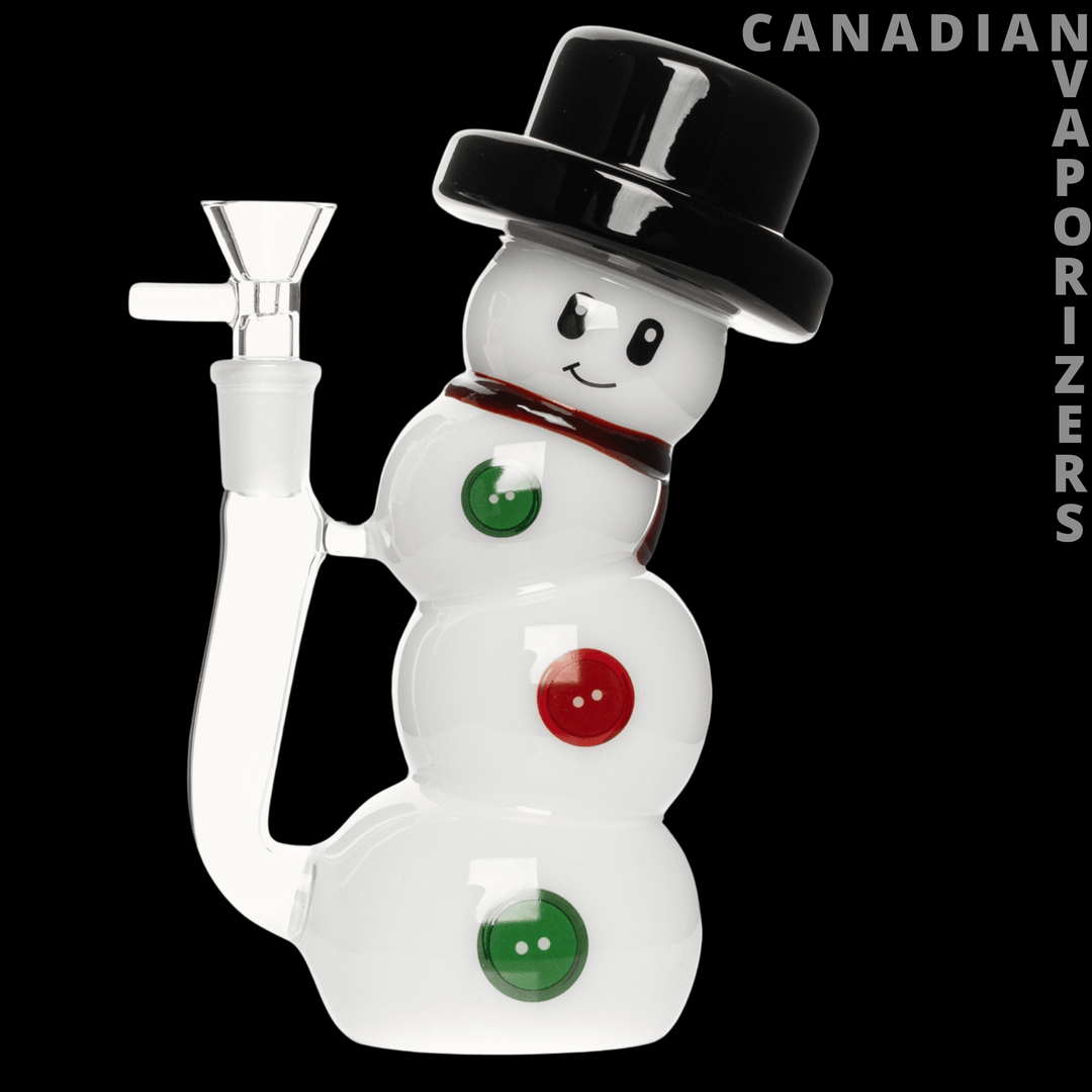 7" Snowman Bubbler - Canadian Vaporizers