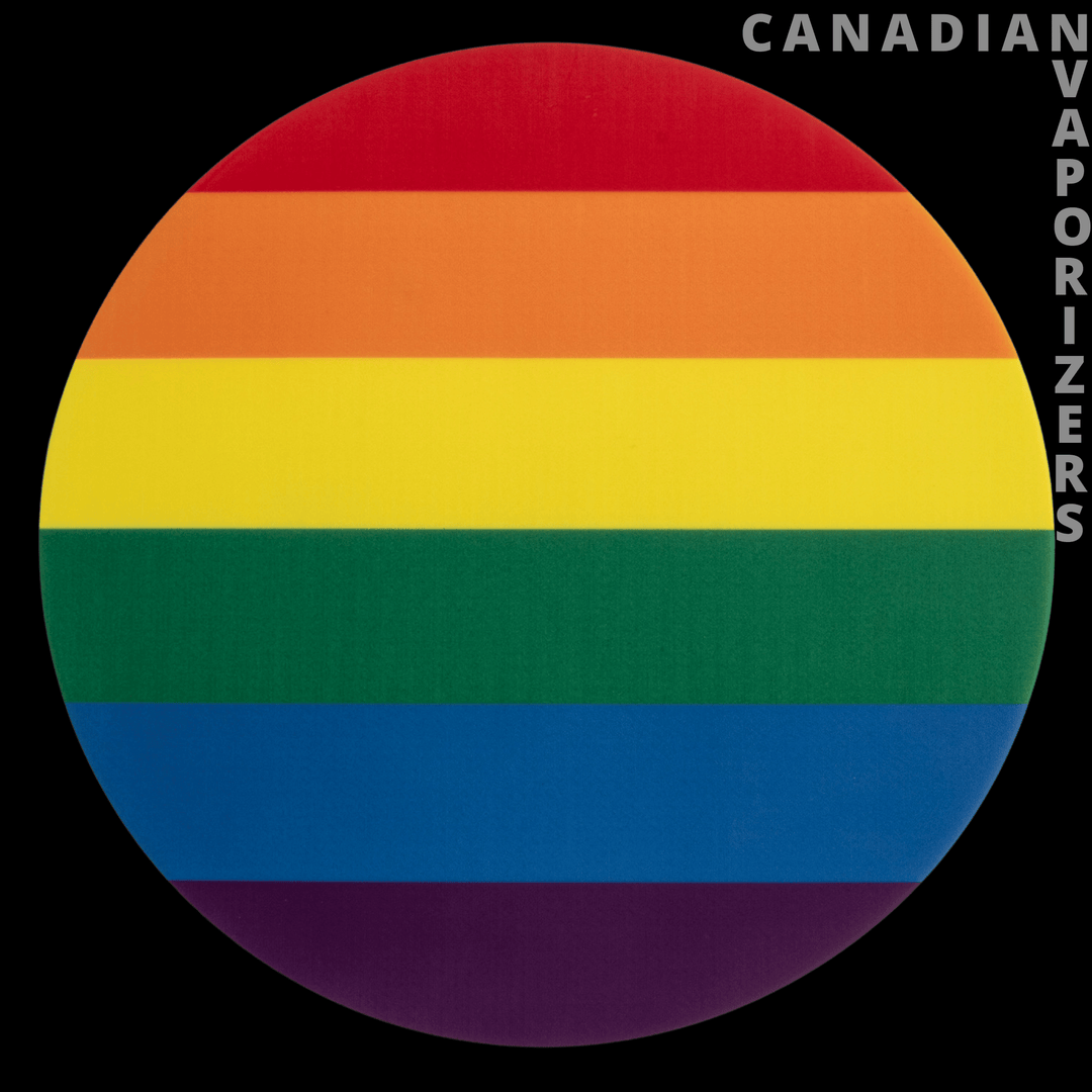 7.8" Pride Dab Mat - Canadian Vaporizers