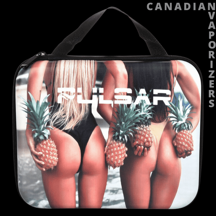 Pulsar Design Series Juicebox Water Pipe Smoker's Travel Kit - Pineapple Bums