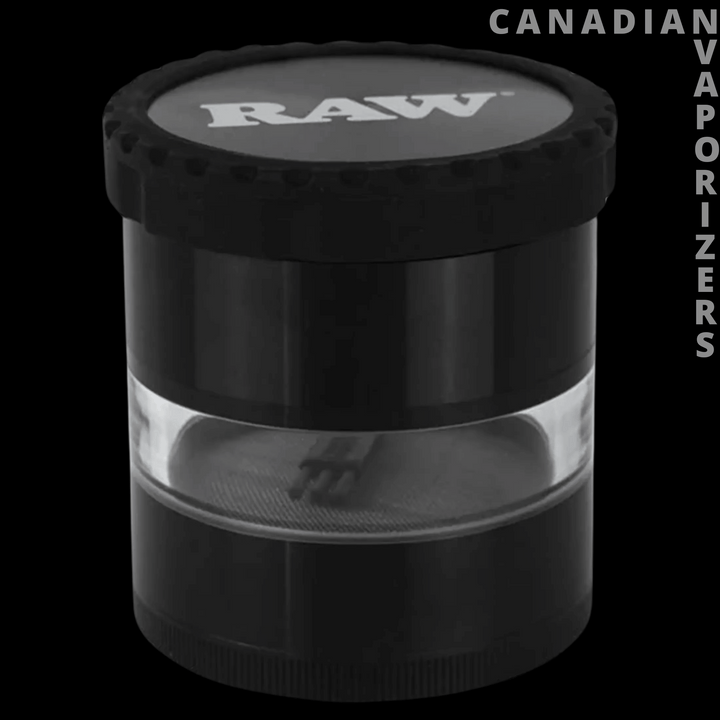 Raw 4-Piece Clear View Grinder