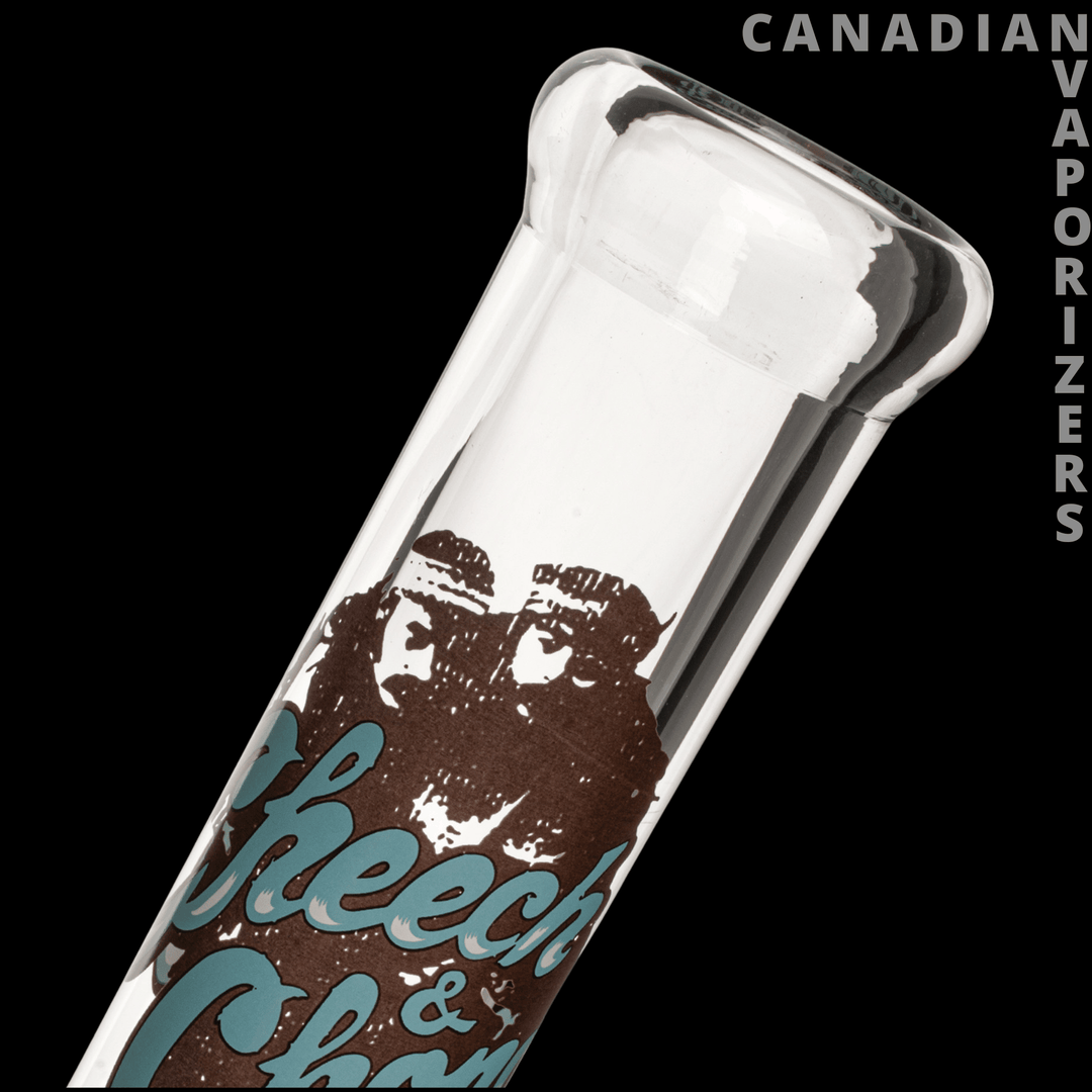 Cheech & Chong 10" Can I Be Blunt Beaker Base Water Pipe - Canadian Vaporizers