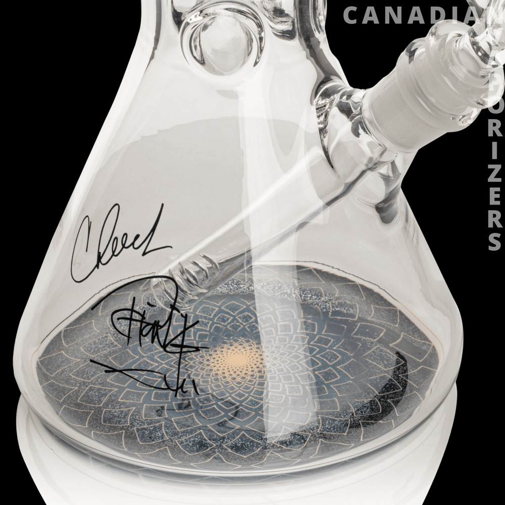 Cheech & Chongs 10" Fibonacci Beaker Base Water Pipe - Canadian Vaporizers