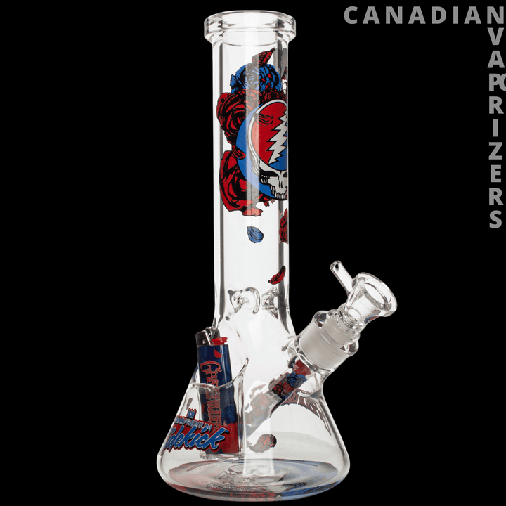 Gear Premium 12" 7mm Thick Steal Your Face Sidekick Water Pipe (Limited Edition of 420) - Canadian Vaporizers