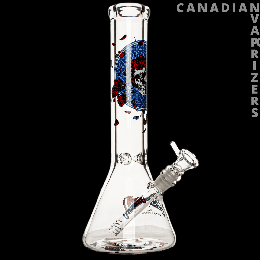 Gear Premium 13” 7mm Thick Bertha Beaker Base Water Pipe - Canadian Vaporizers