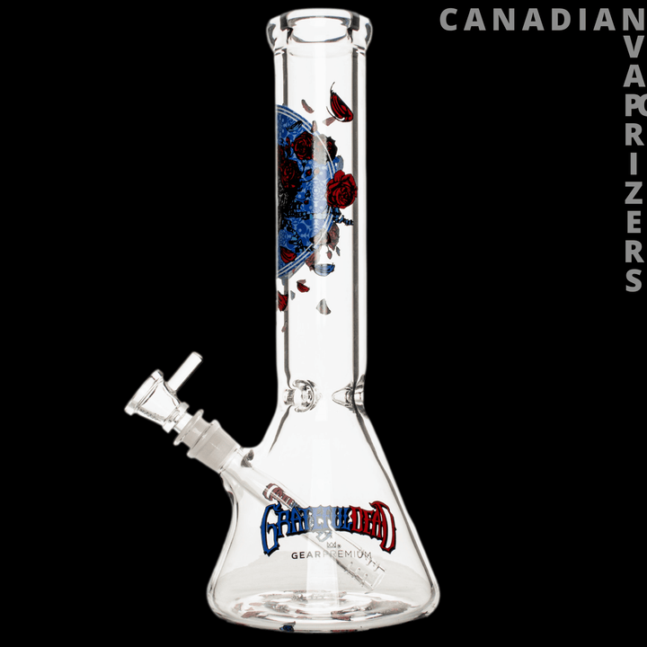 Gear Premium 13” 7mm Thick Bertha Beaker Base Water Pipe - Canadian Vaporizers