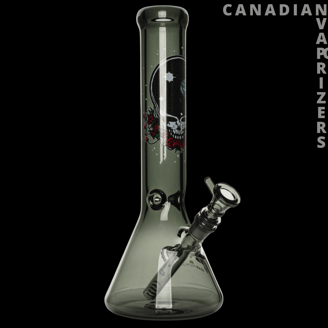 Gear Premium 13” 7mm Thick Space Your Face Beaker Base Water Pipe - Canadian Vaporizers