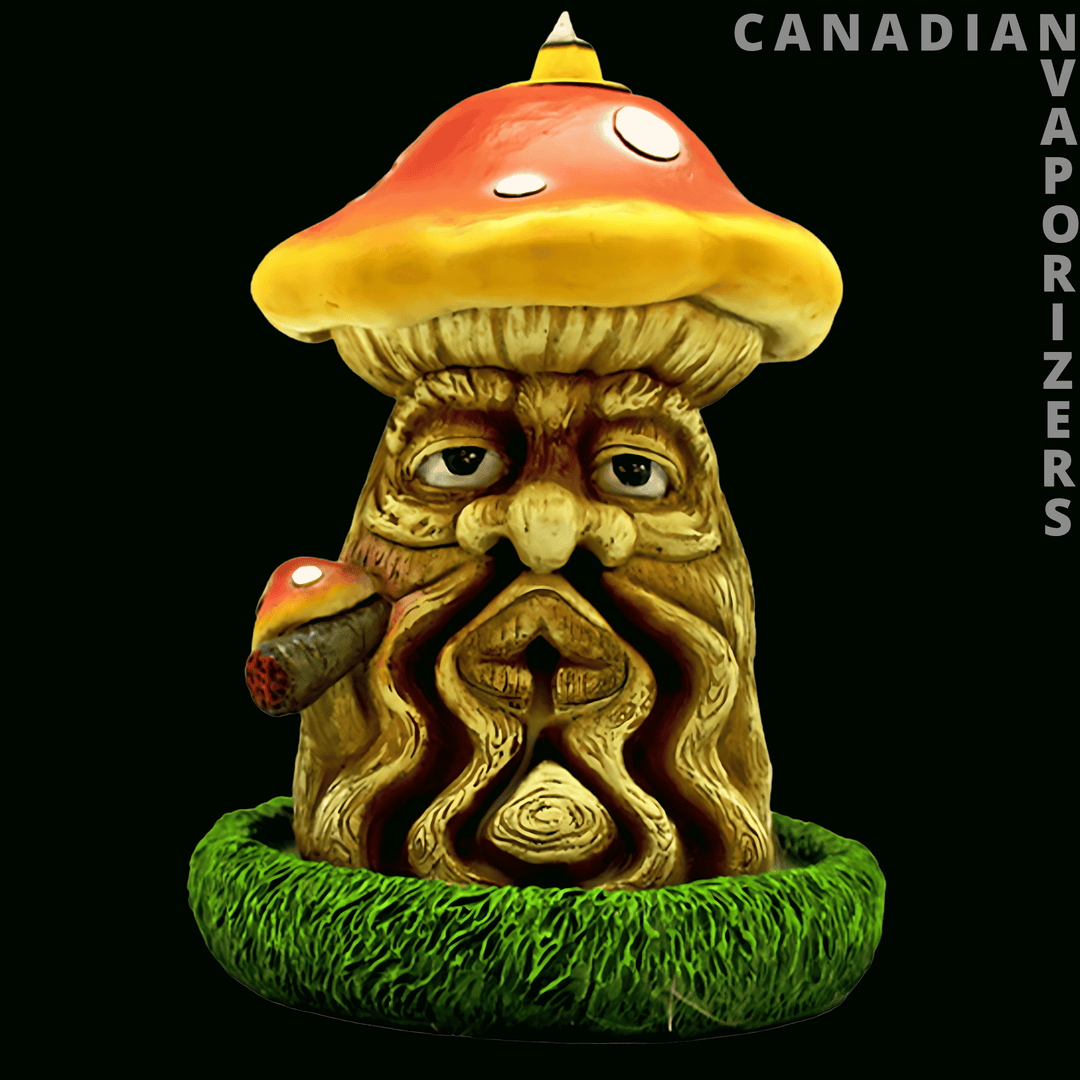 Mushroom Man Backflow Incense Burner - Canadian Vaporizers