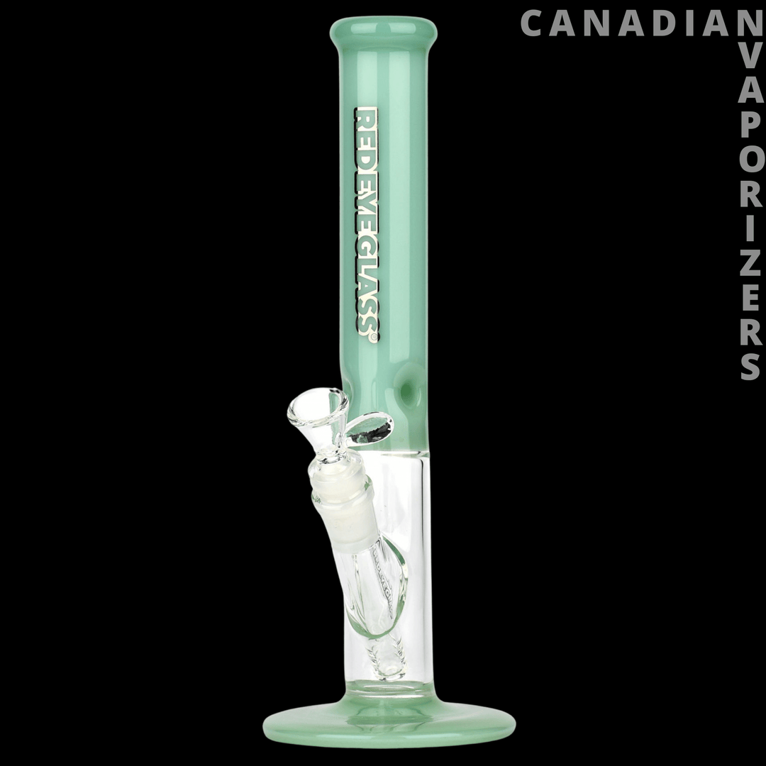 Red Eye Glass 11.5" Frontside Straight Tube - Canadian Vaporizers