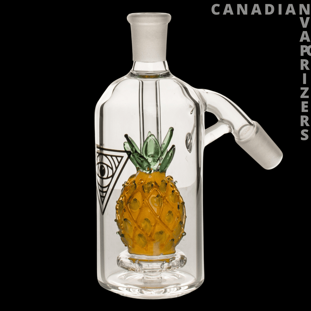 Red Eye Glass 14mm 45 Degree Pineapple Ash Catcher - Canadian Vaporizers