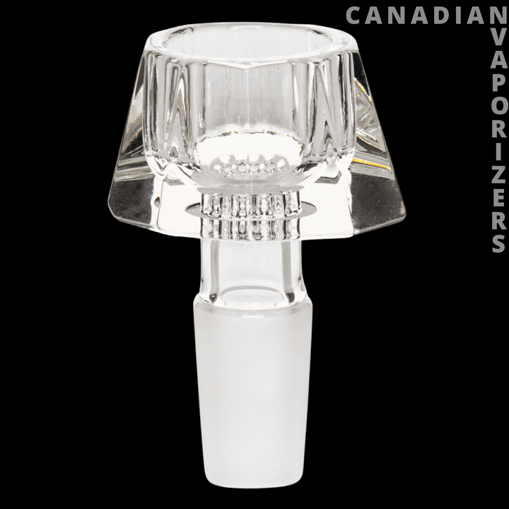 Red Eye Glass 14mm Facetted Pull - Out - Canadian Vaporizers