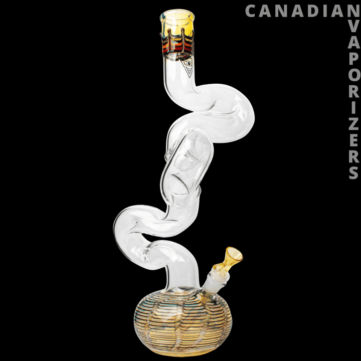 Red Eye Glass | 20" 3 - Arm Loop - D - Loop Tube - Canadian Vaporizers