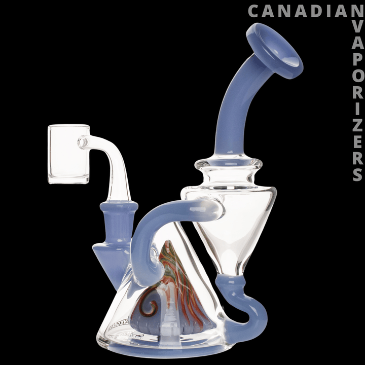 Red Eye Glass 7" Montage Recycler - Canadian Vaporizers