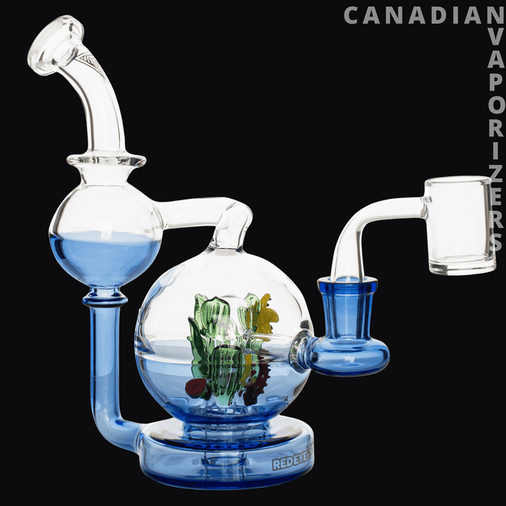 Red Eye Glass 7" Sealife ORBR Concentrate Recycler - Canadian Vaporizers