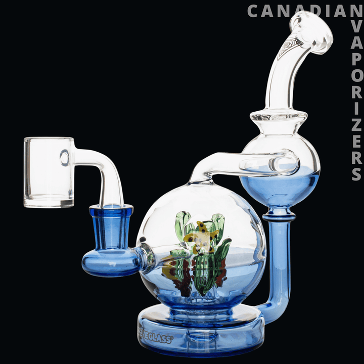 Red Eye Glass 7" Sealife ORBR Concentrate Recycler - Canadian Vaporizers