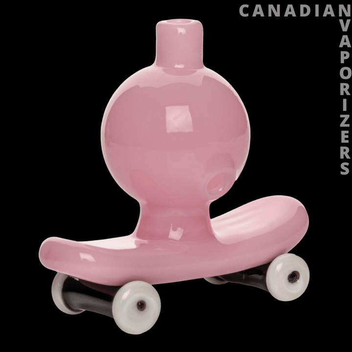 Red Eye Glass Skateboard Bubble Cap - Canadian Vaporizers