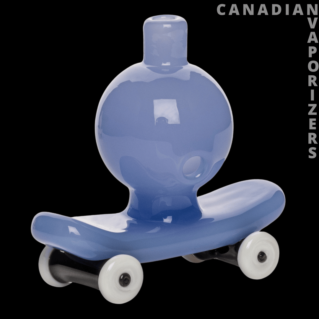 Red Eye Glass Skateboard Bubble Cap - Canadian Vaporizers