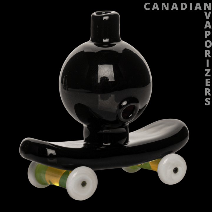 Red Eye Glass Skateboard Bubble Cap - Canadian Vaporizers