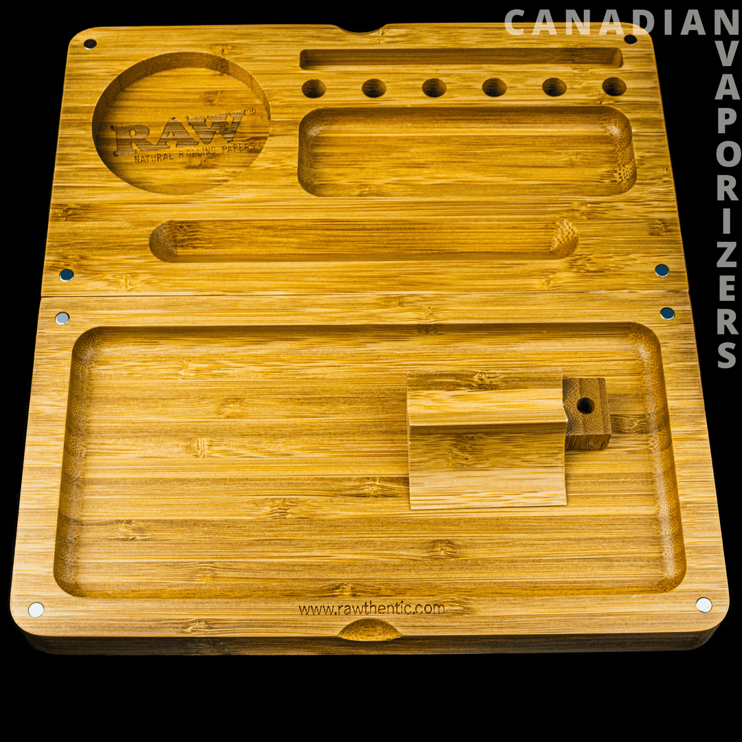 Bamboo Backflip Filling Tray - Canadian Vaporizers