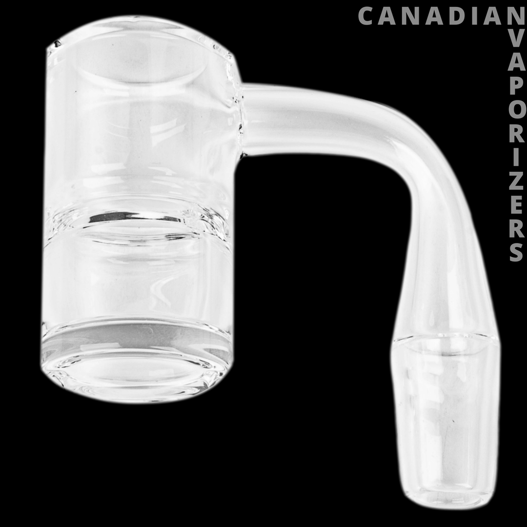 Gear Premium 14mm Male 90 Degree Splash Guard Banger - Canadian Vaporizers