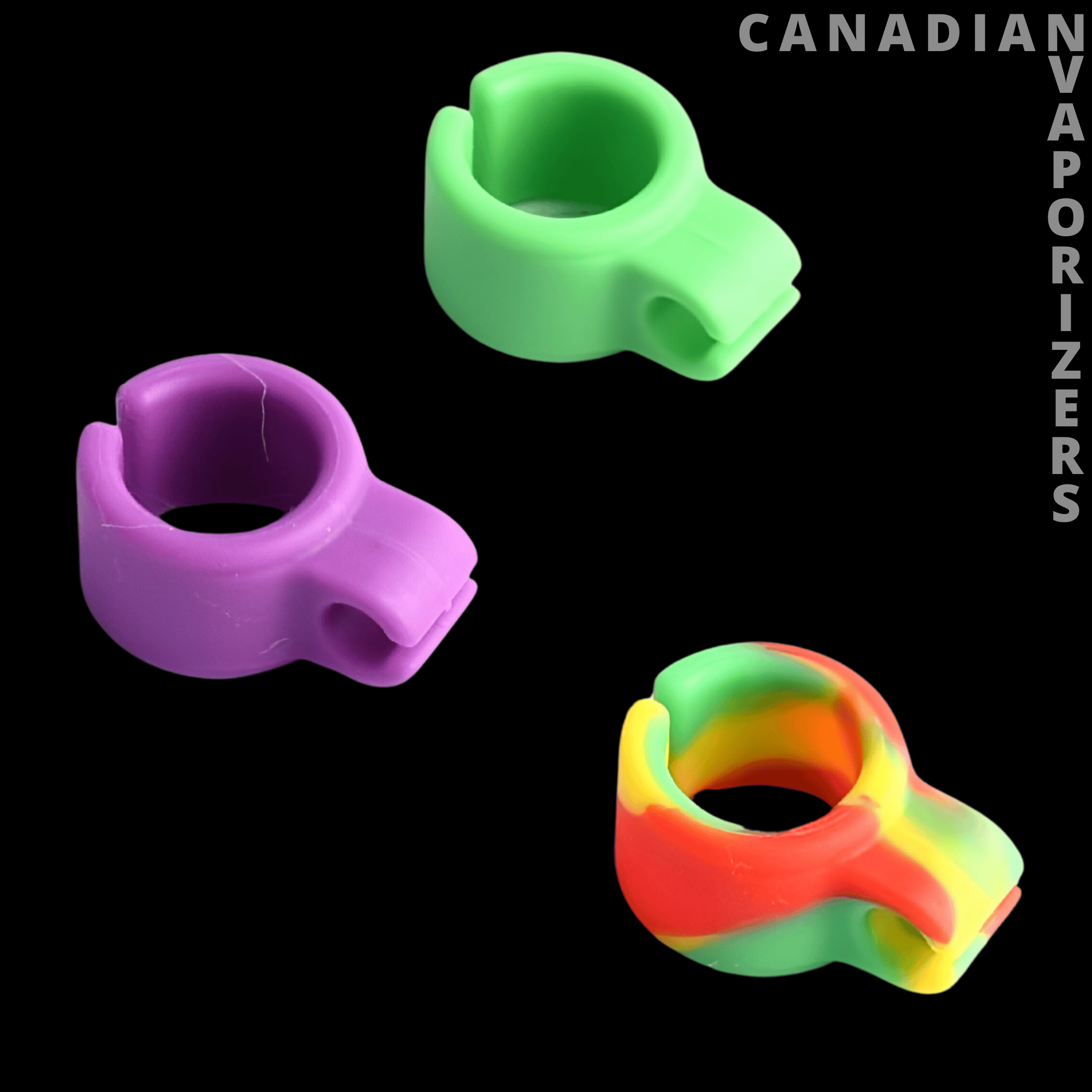 Lit Silicone Ring Cig Holder (Pack of 3) – Canadian Vaporizers