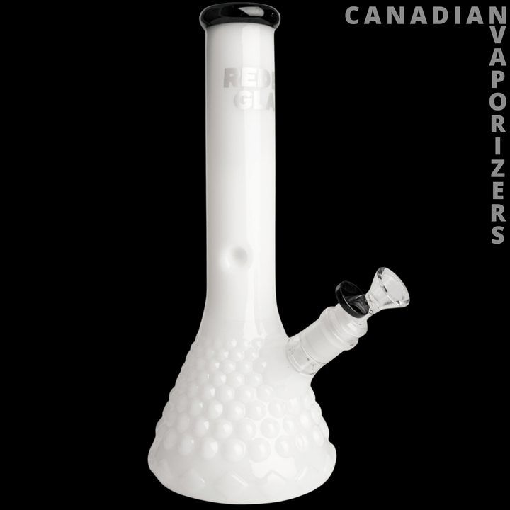 Red Eye Glass 12" Hermes Beaker Base Water Pipe - Canadian Vaporizers