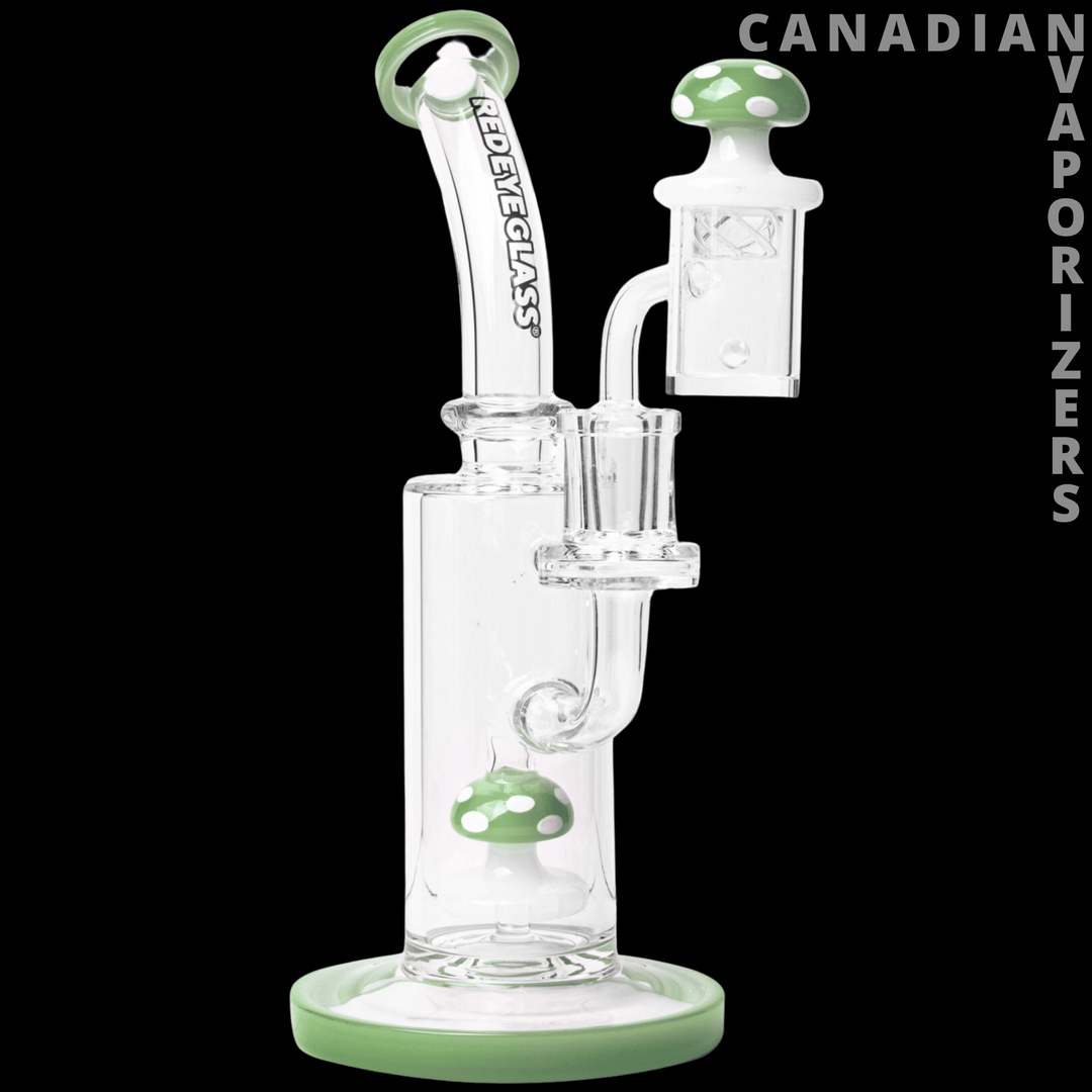 Red Eye Glass 7" Funguy Concentrate Rig Set - Canadian Vaporizers