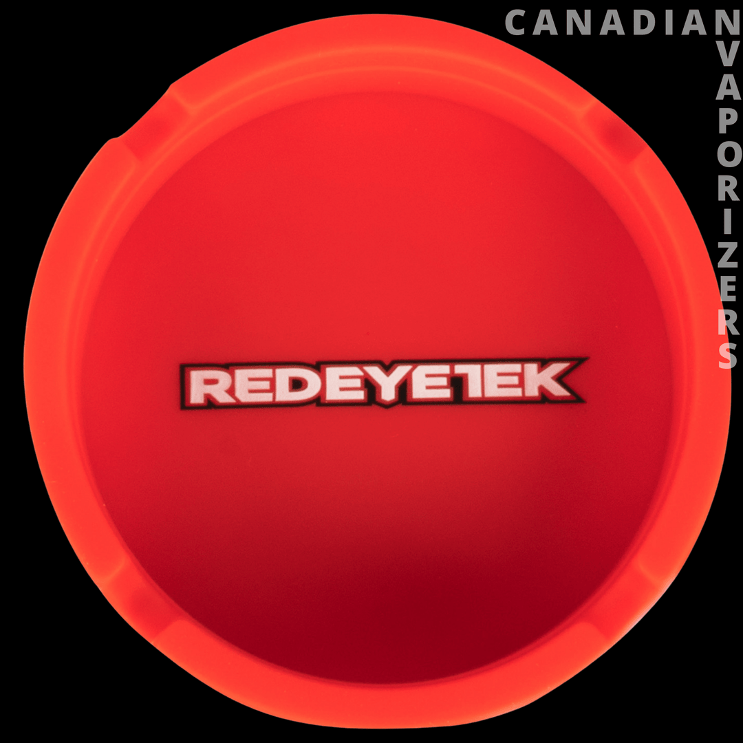 Red Eye Tek Silicone Ashtray Red - Canadian Vaporizers